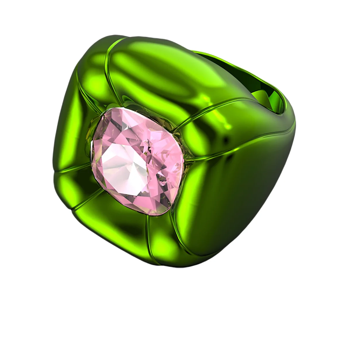 S&S Exquisite Copper Vintage Luxury Finger Ring Zircon Gorgeous Glossy Surface for Wedding Engagement Anniversary Parties Holiday