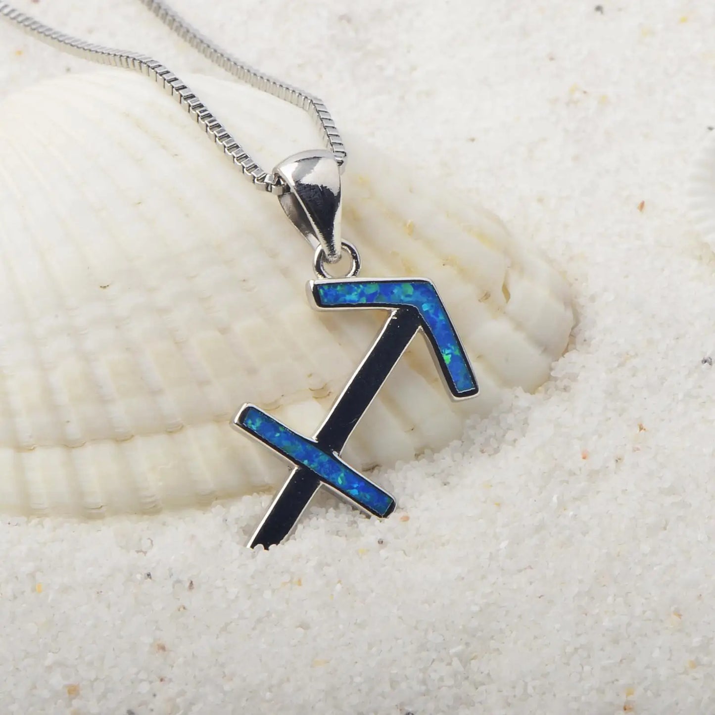 Sagittarius Zodiac Sign Pendant Necklace Aobao Modern Fashion Jewelry for Daily Wear