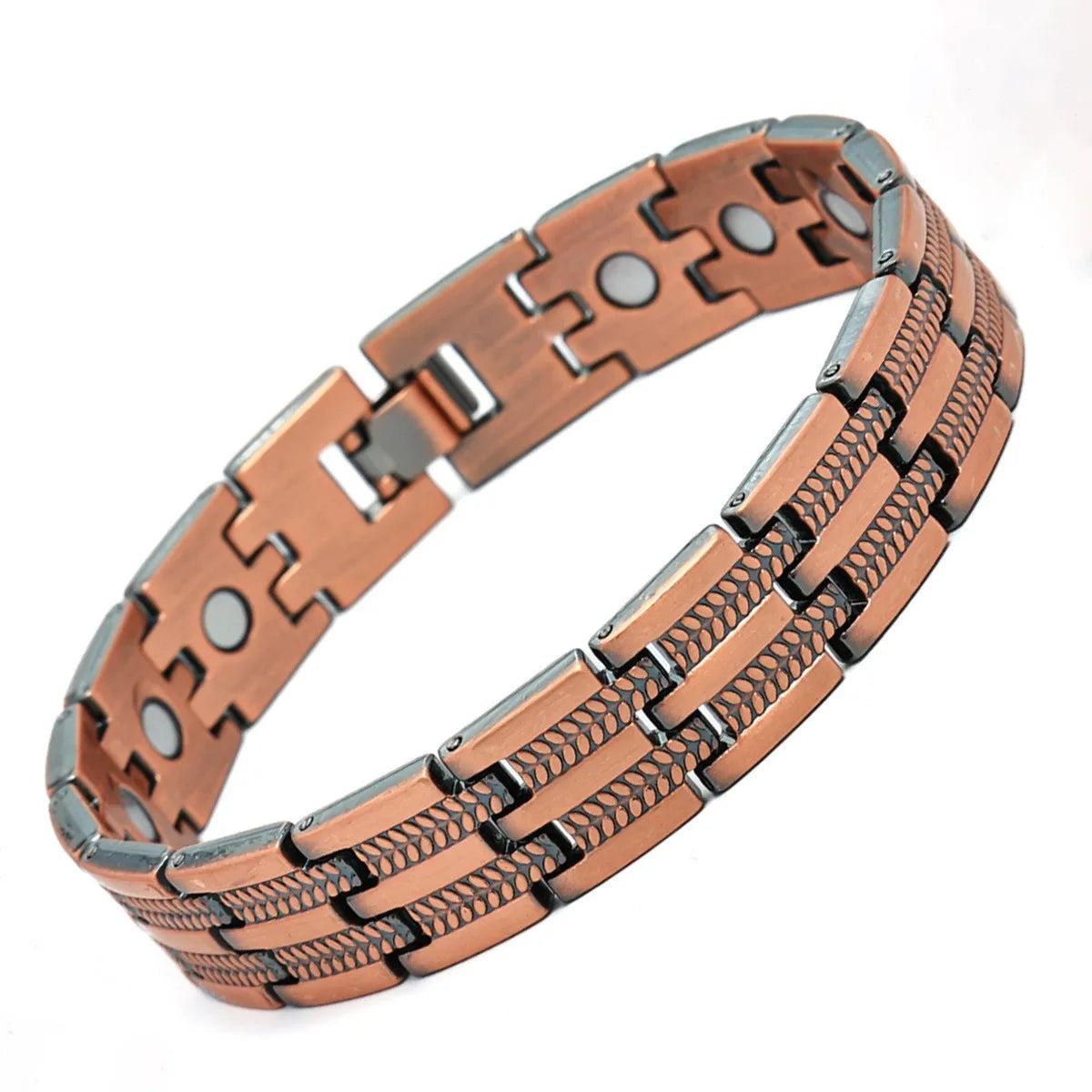 NewLife - Magnetic Vintage Zinc Alloy Three-Row Bracelet