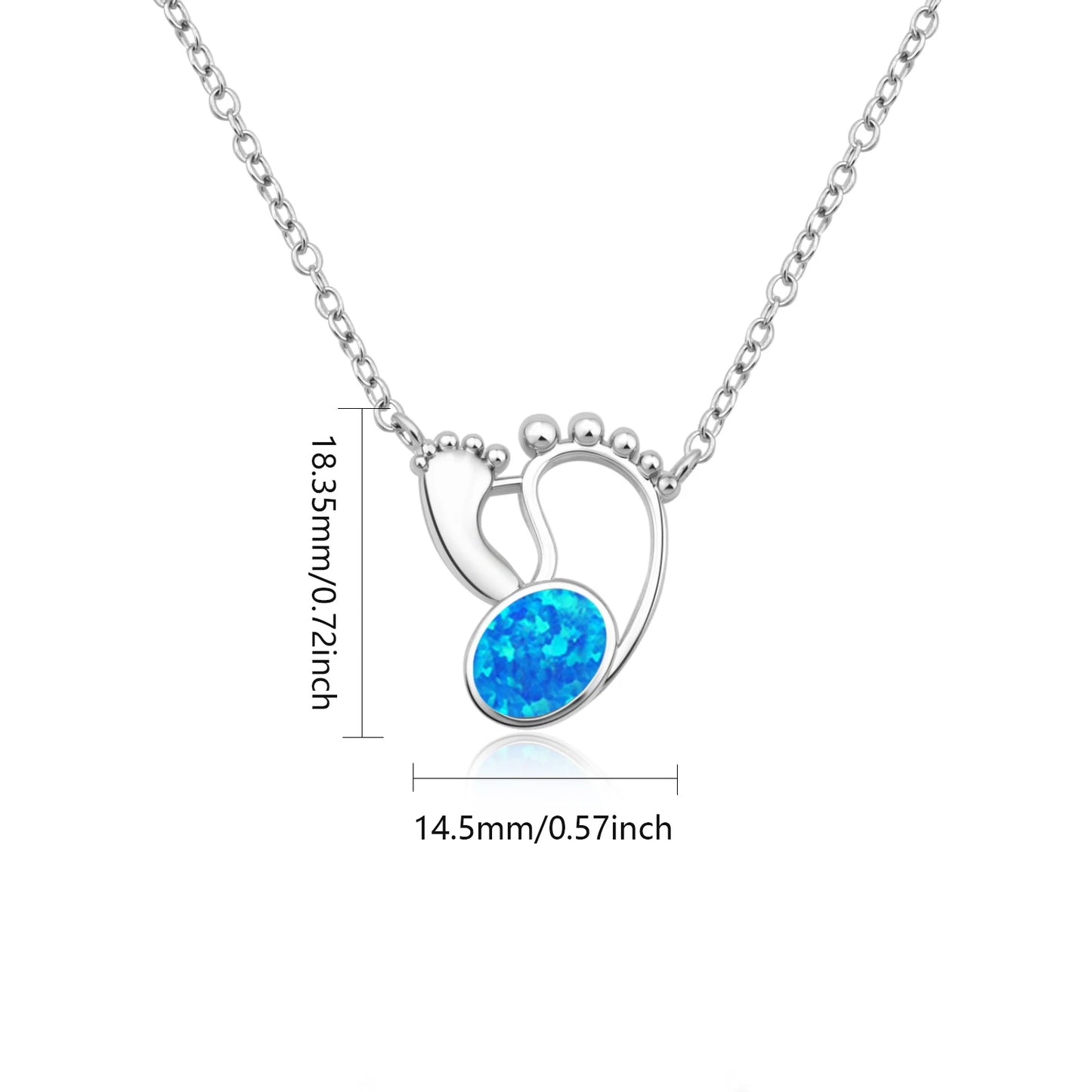 TikTok INS Wind Hawaii Beach Explosion Opal Necklace Cute Style Children's Wholesale Inlaid Charms