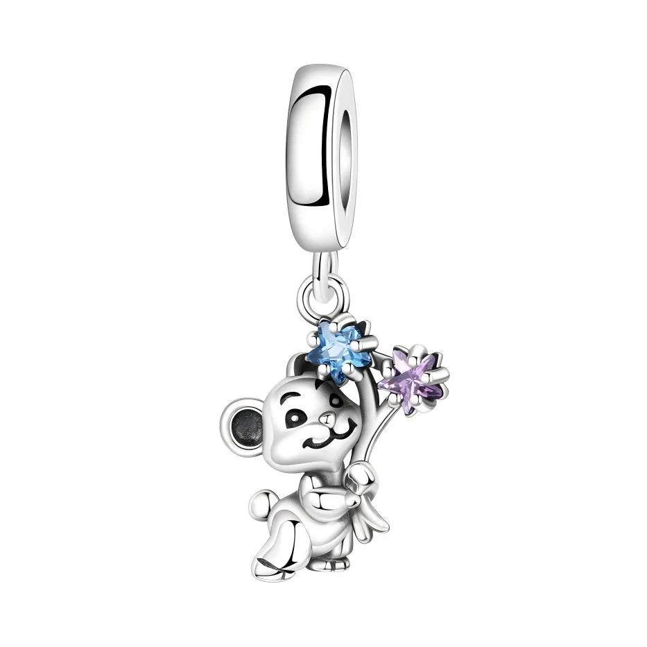S&S Cute Animal Charm Pendants | Panda, Bear, Fox & Friends
