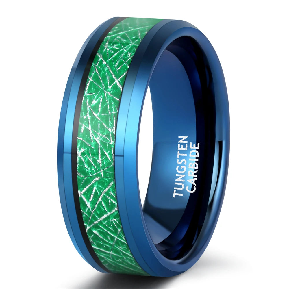 NEWLiFE REBEL Studio Arc 8mm Tungsten Ring