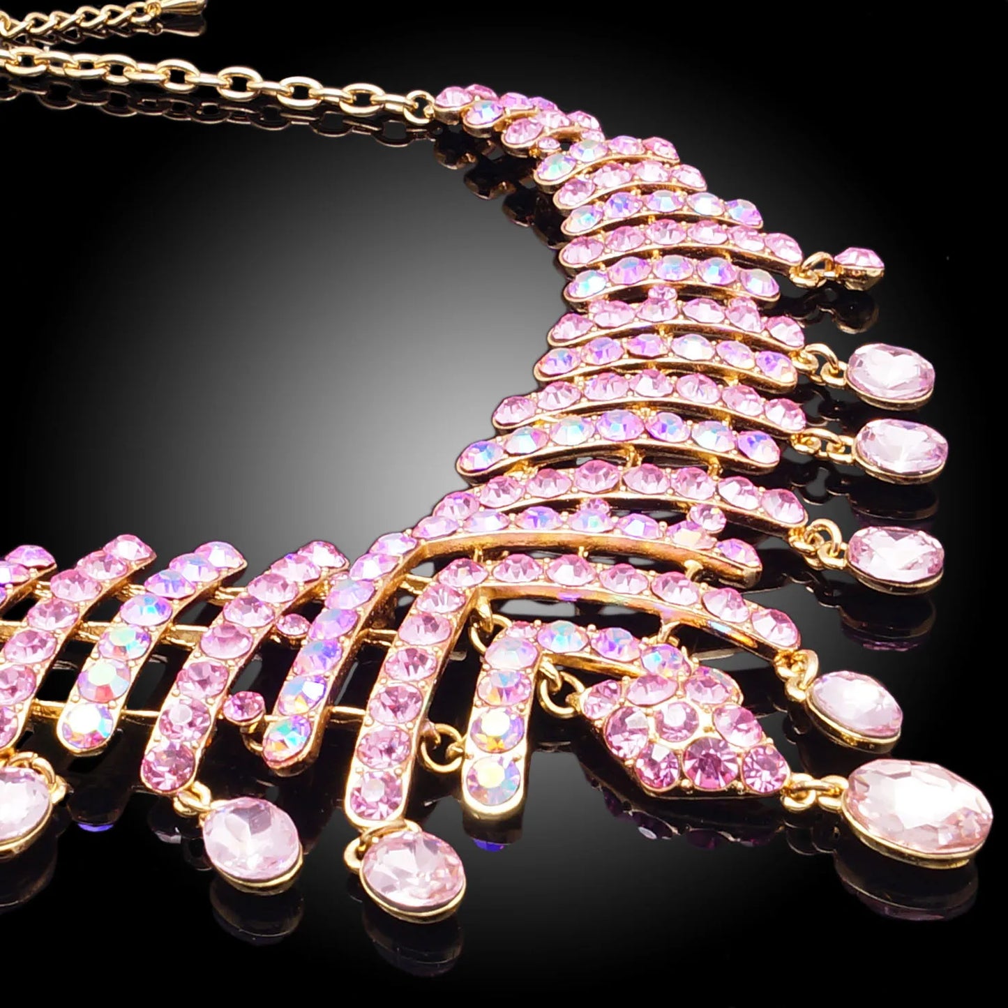 Zhuerrui Necklace Bracelet Earrings Ring Marriage Engagement Bride Jewelry Set Two-piece Jewelry Set HG16010145