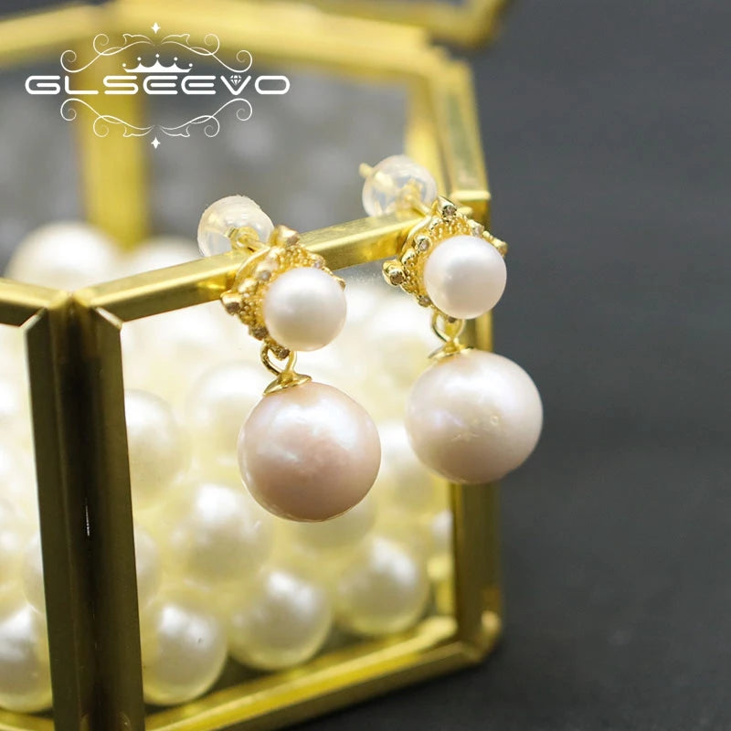 Jewelry New European Style 925 Sterling Silver Earrings Fashion Exquisite Lady 925 Sterling Silver