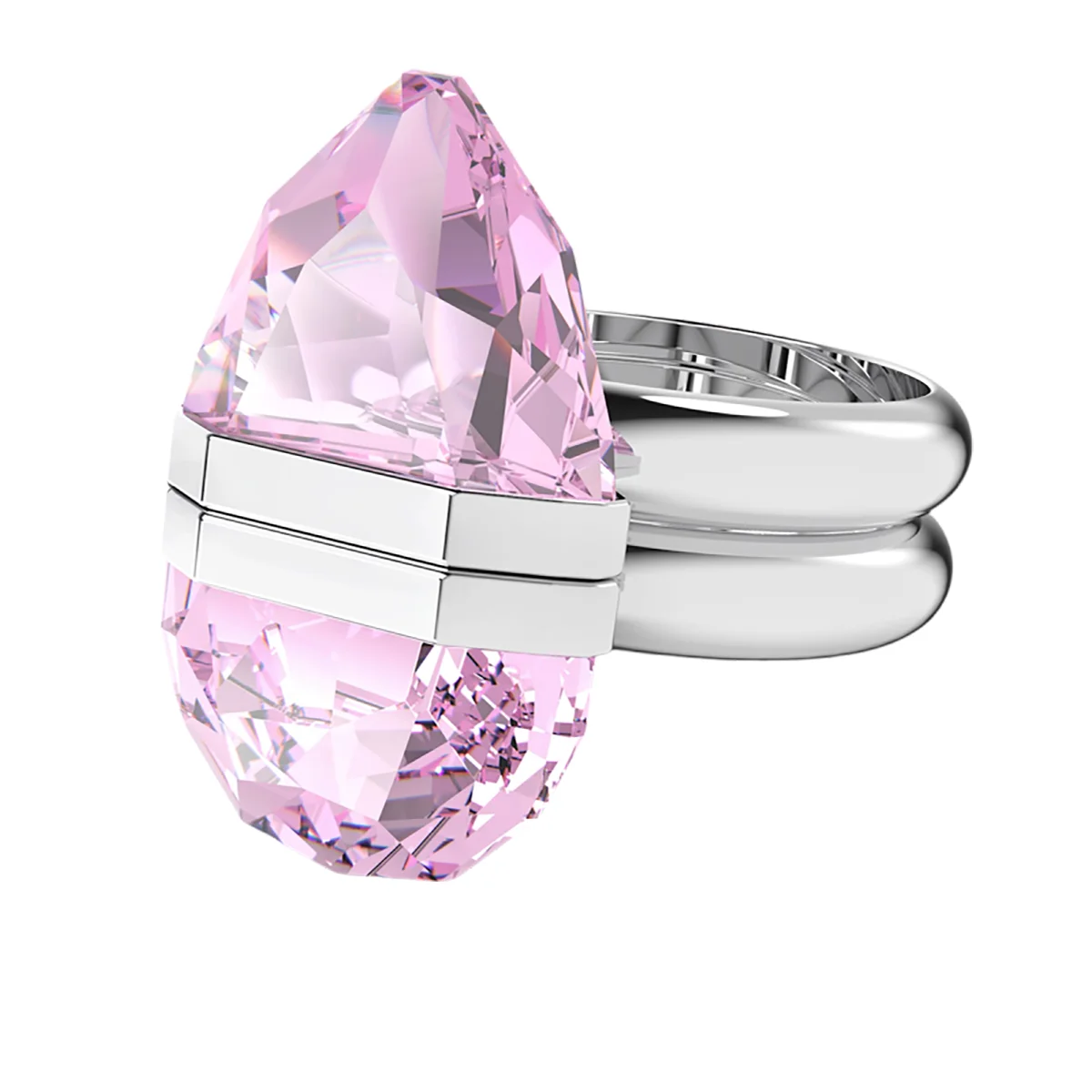 S&S Exquisite Copper Vintage Luxury Finger Ring Zircon Gorgeous Glossy Surface for Wedding Engagement Anniversary Parties Holiday