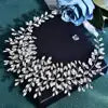 Luxury Hair Accessories Headband Women Bridal Crystal Rhinestone Headpiece for Women Party Prom