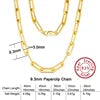 BiG-BOSS Fast Shipping SC Cable Figaro Rope Paperclip Cuban Curb Link Chains Necklace Fine Jewelry 925 Silver Chains for Men Women