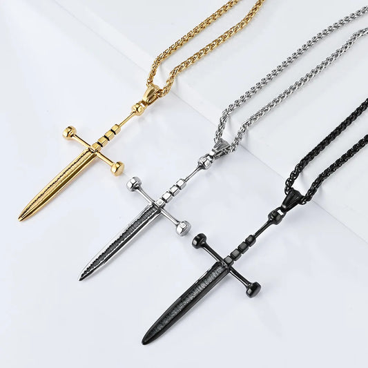 NEWLiFE VIKING Pearl Necklace in Stainless Steel for Men | Designer Jewellery for women & MEN