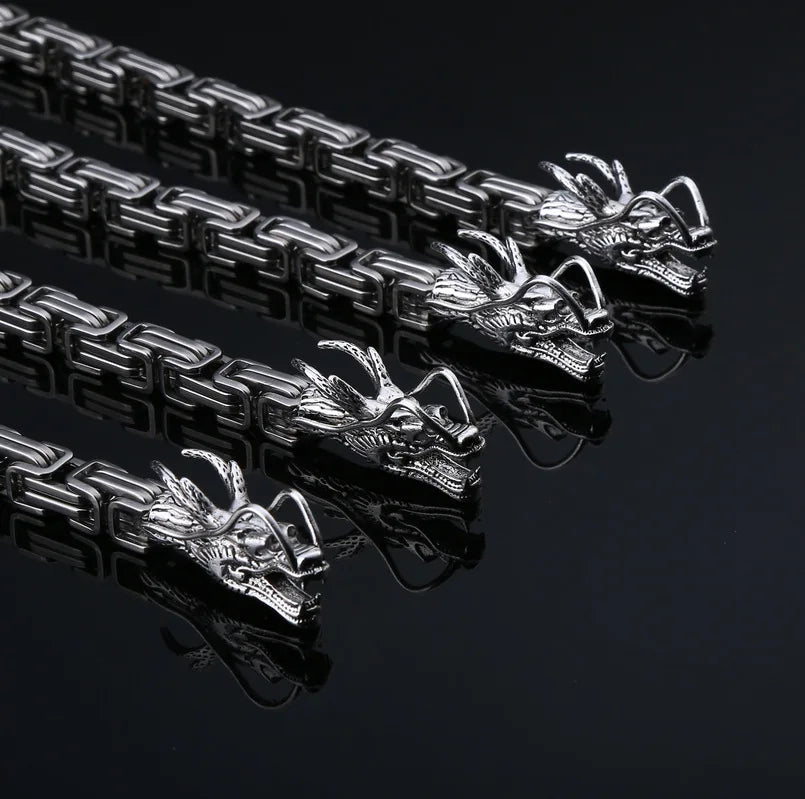 NEWLiFE REBEL Bold Wave Stainless Steel Necklace