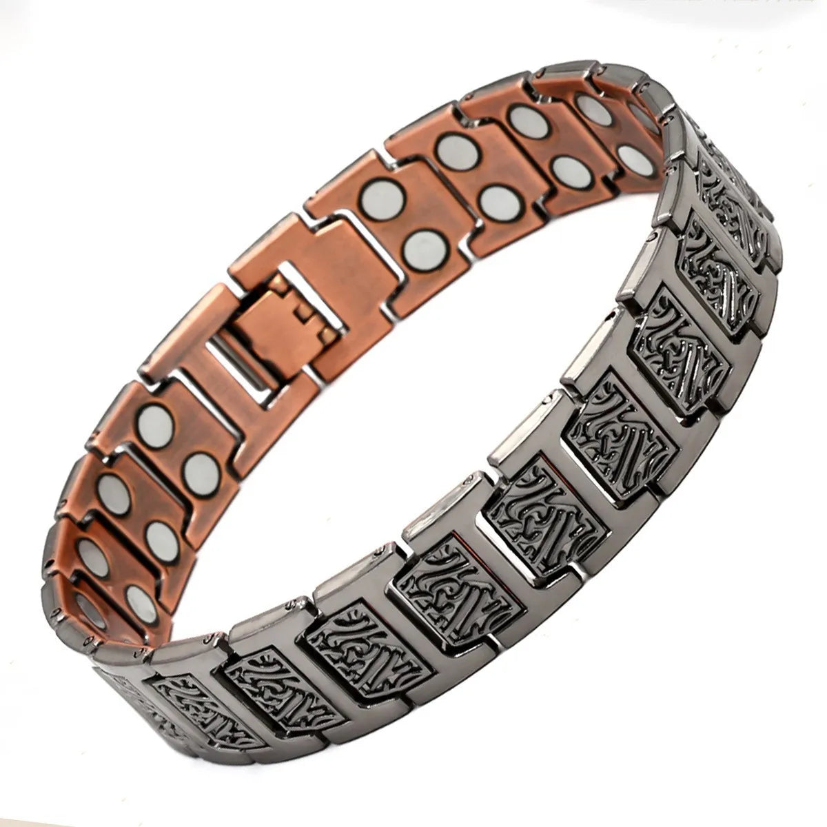 NewLife - Magnetic Vintage Zinc Alloy Three-Row Bracelet