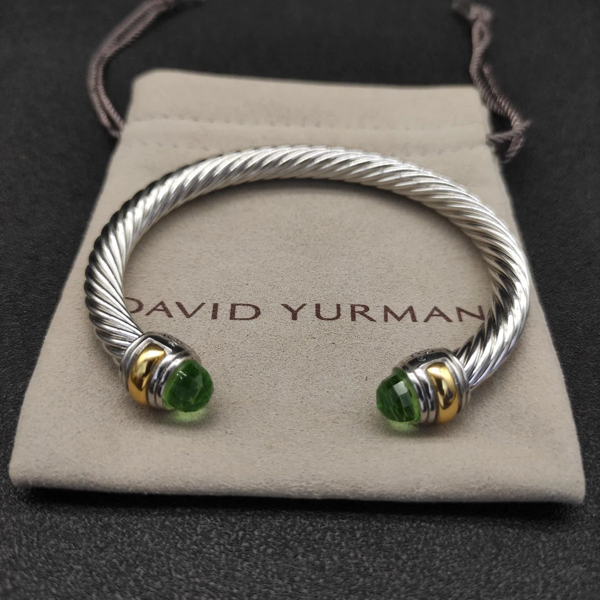 FASHIONISTA DY High-Quality 7mm Silver-Plated Diamond Fashion Bracelet, Fashionable Silver-Plated Colored Gemstone Bangle, Jewelry