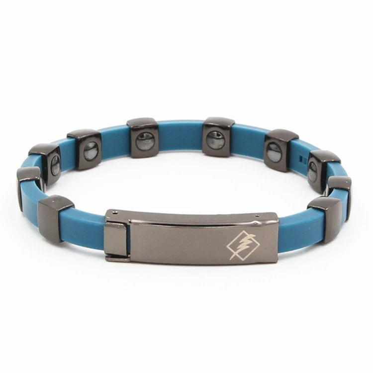 NewLife - Magnetic Silicone Stainless Steel Sport Bracelet