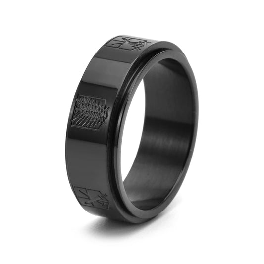 NEWLiFE REBEL Highline Loop Ring in Stainless Steel
