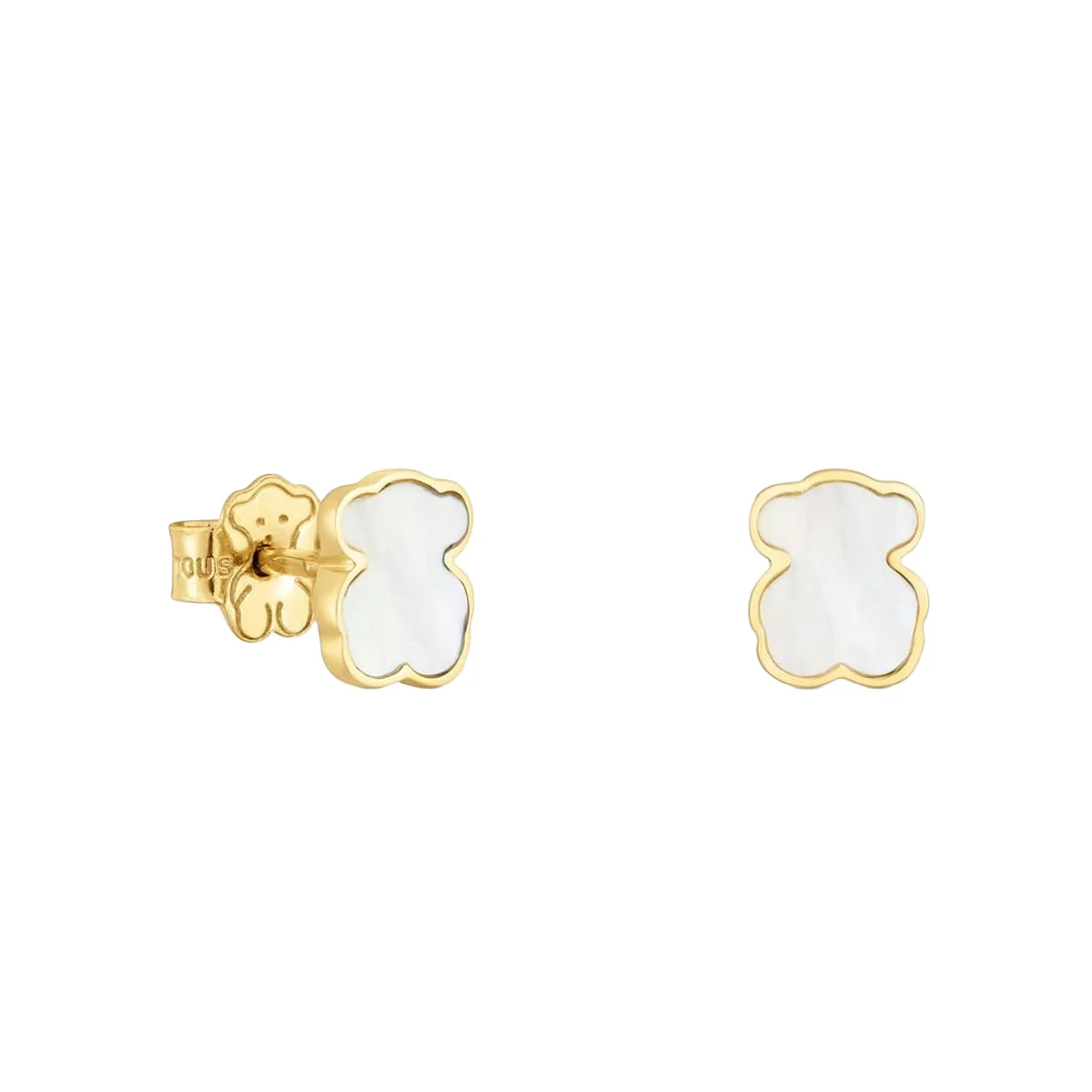 S&S Vintage Bear Drop Earrings with Imitation Pearl & Zircon — S&S Collection