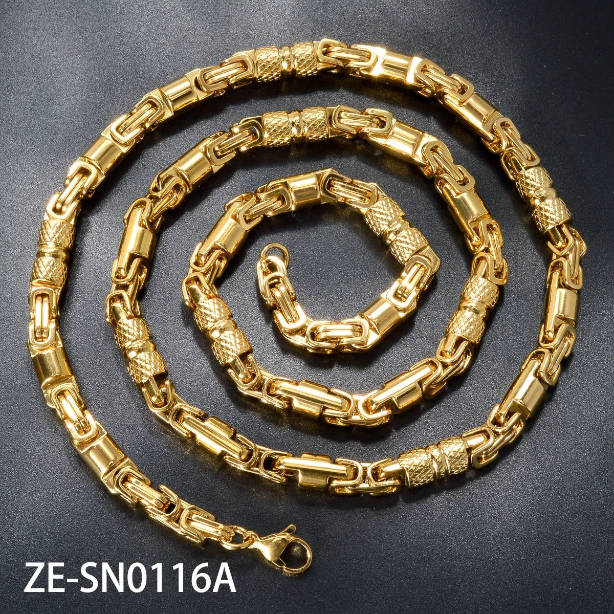 NEWLiFE REBEL Bold Rhythm Stainless Steel Necklace