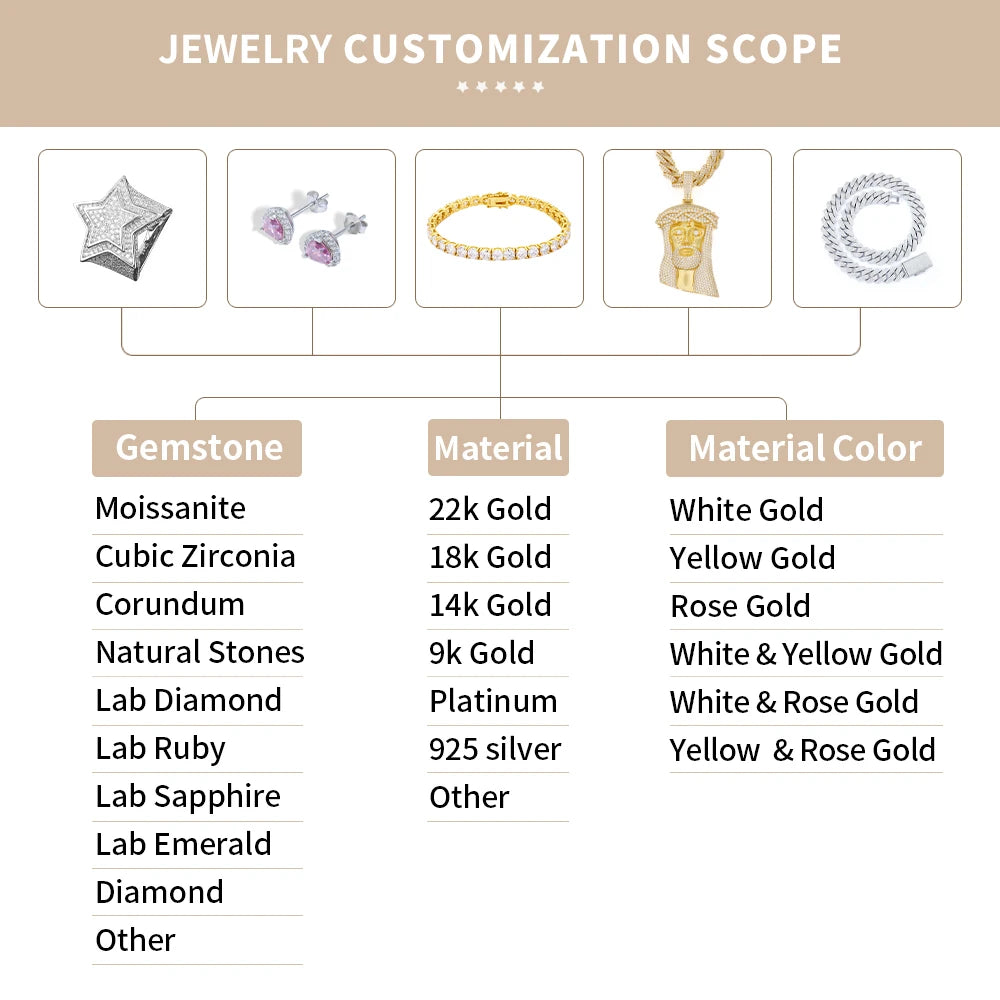 ArtistA Custom Women Jewelry Price 925 Sterling Silver Round Heart Gra Vvs Color Diamond Mossanite Moissanite Tennis Chain Bracelet