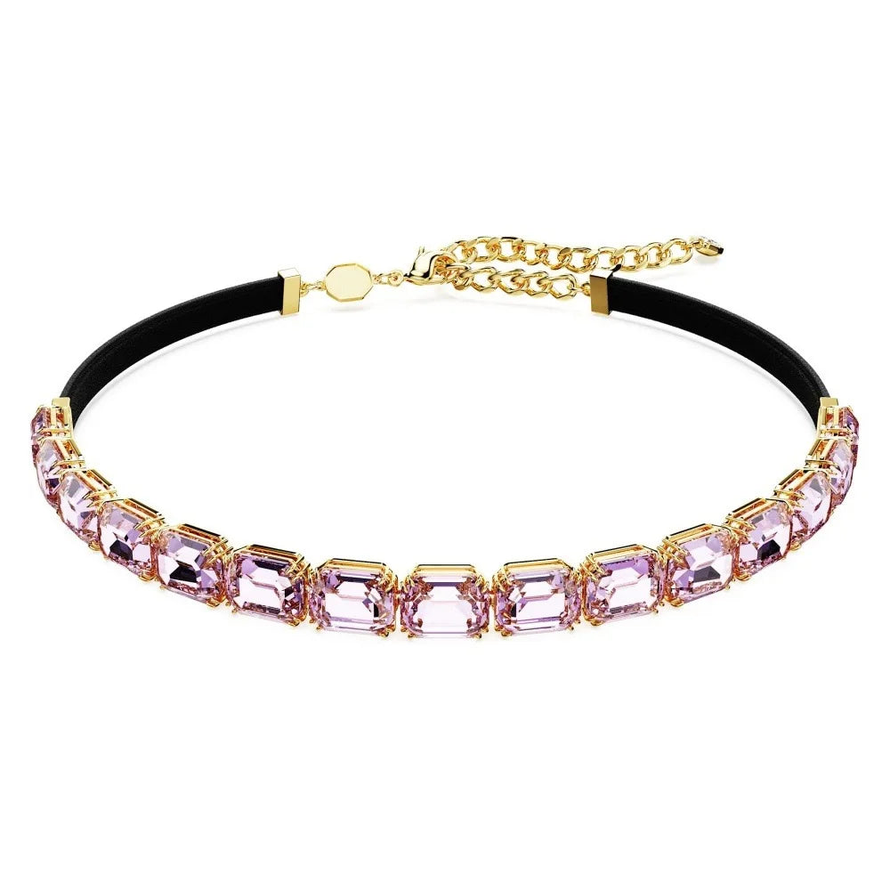 Gemfiori Austrian Millenia Series High-quality Octagonal Crystal Jewelry Set, Jewelry