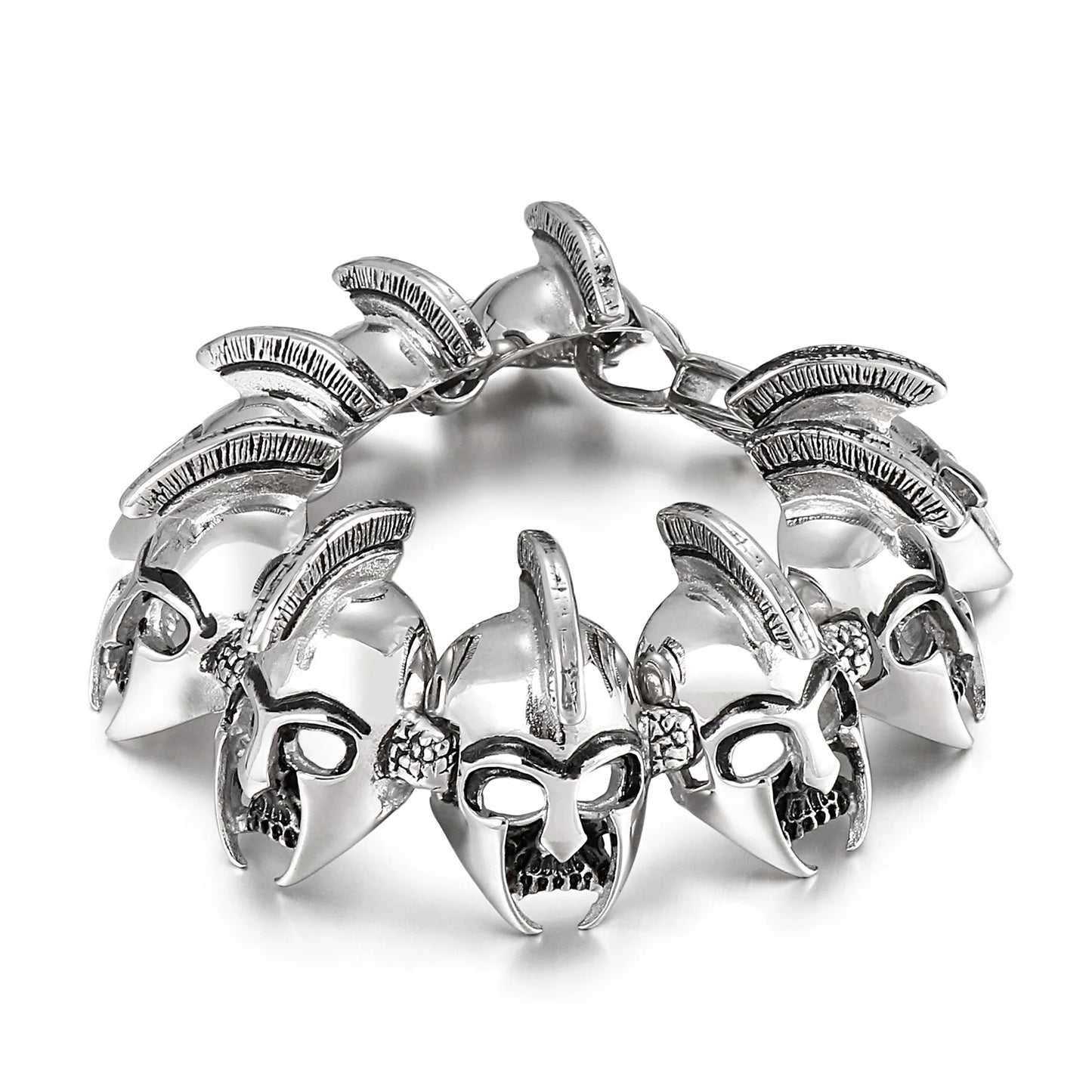 KALEN Superman Punk Link Bracelet Personal Man Charm Bracelet Friendship Jewelry