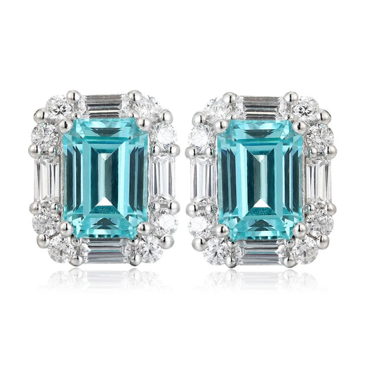 ArtistA Round Stud Earrings in 925 Sterling Silver