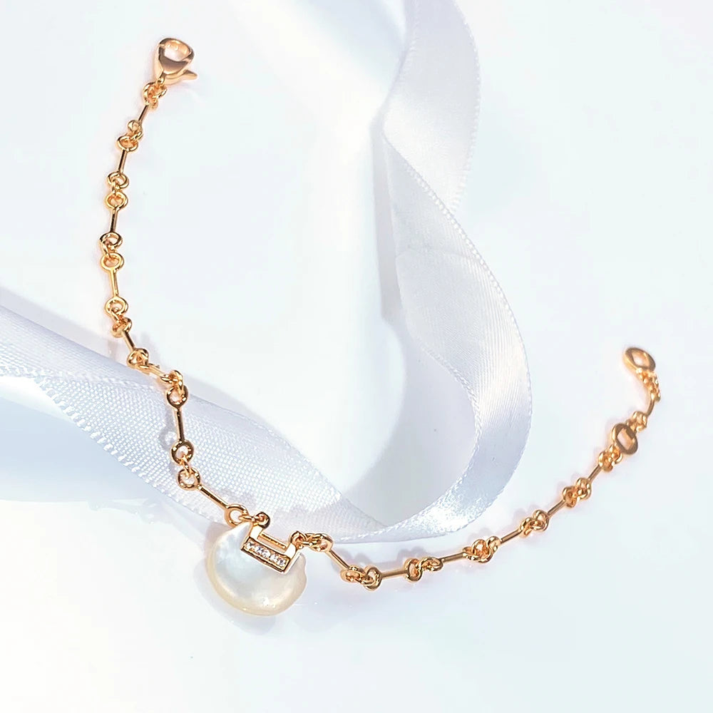 China Ruyi Lock Necklace Bracelet Women's Fashion Jewelry Retro Light Luxury Brass Material Red Agate Manufacturer Direct Sales