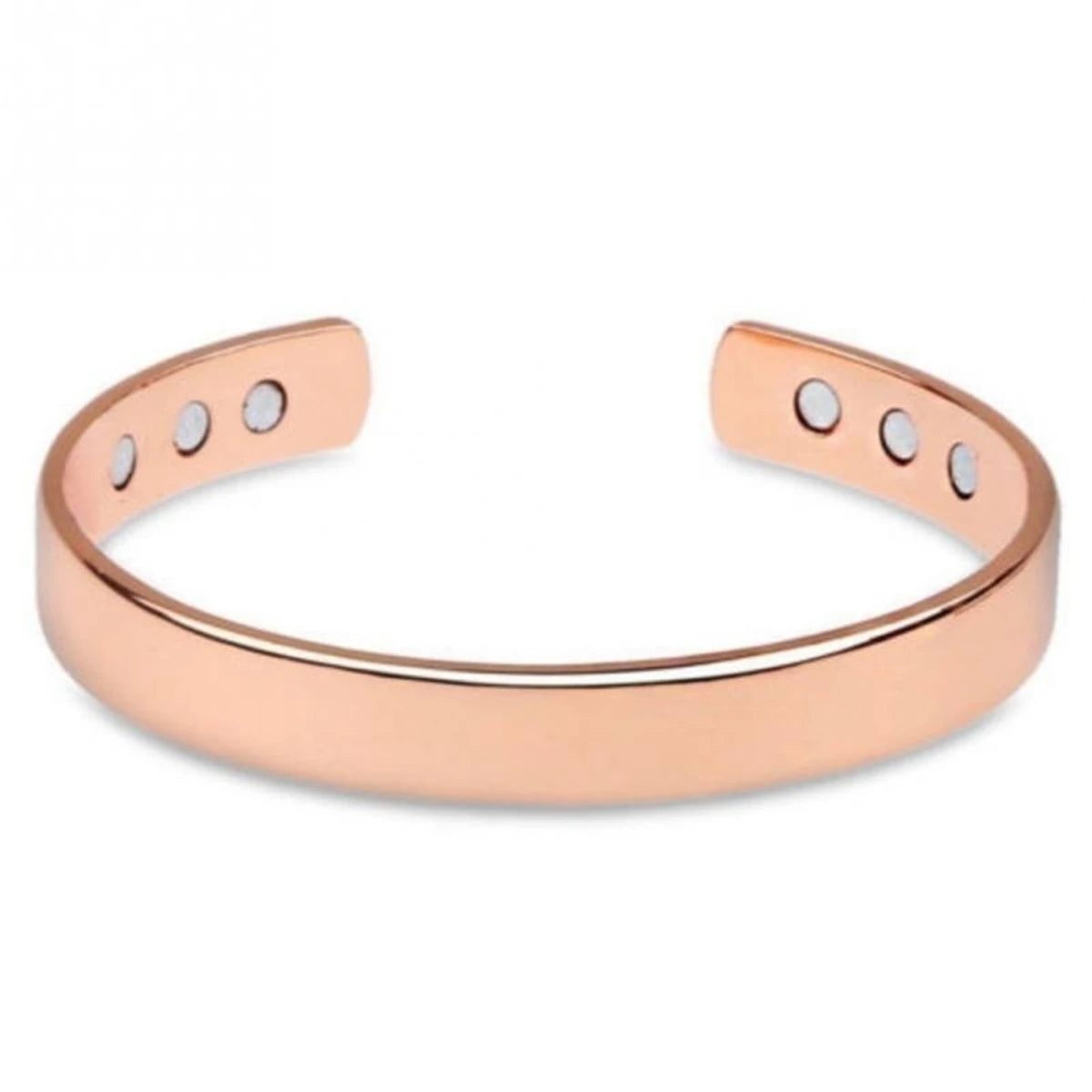NewLife - Magnetic Rose Gold Adjustable Cuff Bracelet
