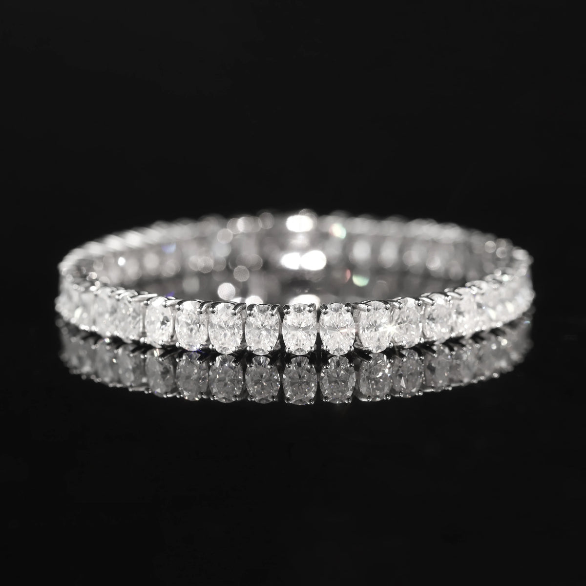ArtistA Abiding OEM ODM Unique Design Fancy Multi-shape Cut Tennis Bracelet 925 Silver Solid Gold Custom Stone Tennis Bracelet