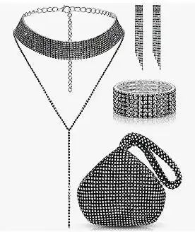 Middle East Gold-Plated Jewelry Suit 2 Sets Indian Bridal Wedding Necklace Earrings Gold Plated Non-Fading Wholesale