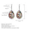 ArtistA A852 Abiding Manufacturer New Design Natural Chrome Diopside Blue Topaz Multiple Color Tourmaline 925 Silver Drop Earrings