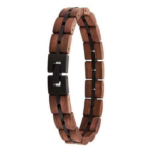NEWLiFE REBEL Bracelet in Black Plated