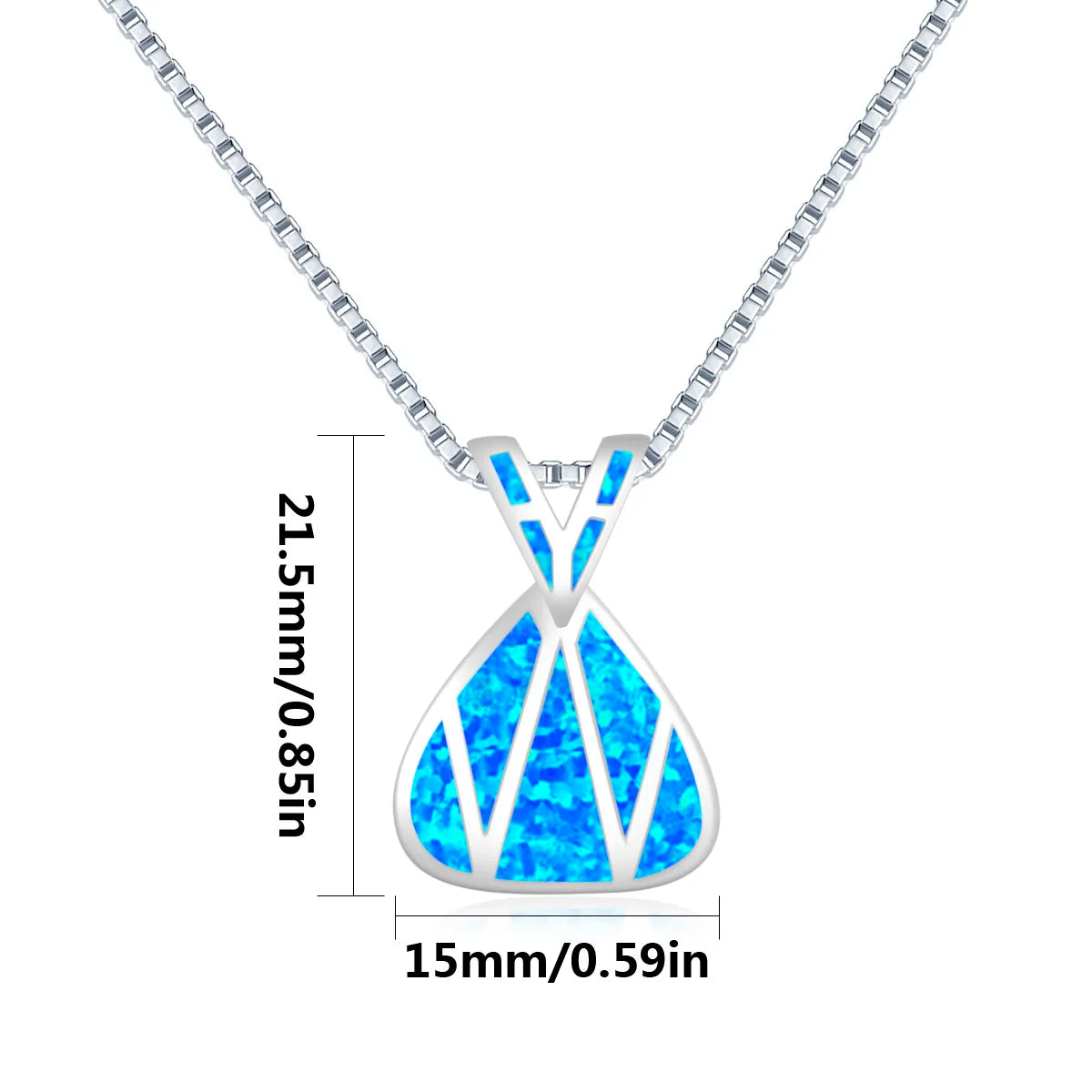 Sleek Geometric Design Necklace Aobao Trendy Statement Jewelry for Women
