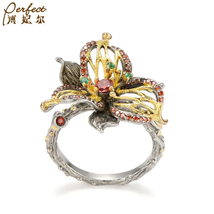 Natural New Highly Recommend Hot Selling Handmade Zircon Classical Simple Women Rings