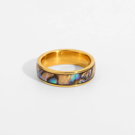 NEWLiFE REBEL Vista Drift Stainless Steel Ring