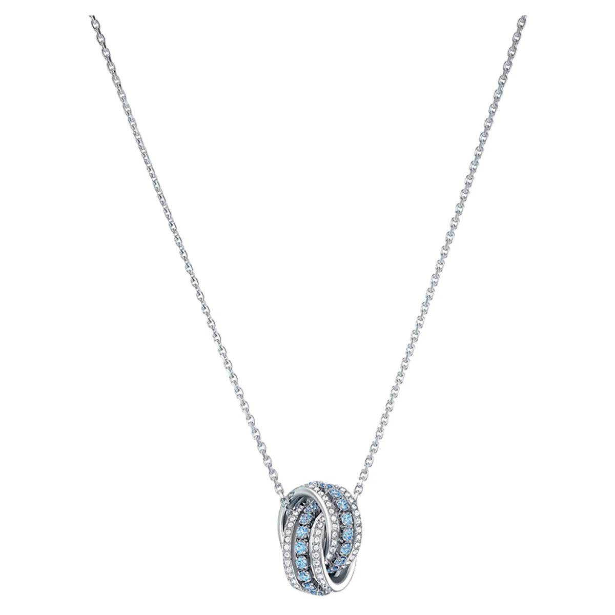 S&S Timeless Luxury Jewelry Necklace with Remarkable Texture and Brilliant Glow, Enhances Your Grace at All Formal Events.