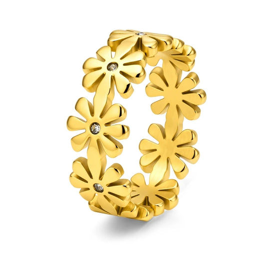 NEWLiFE REBEL Eastward Crest Ring in Stainless Steel