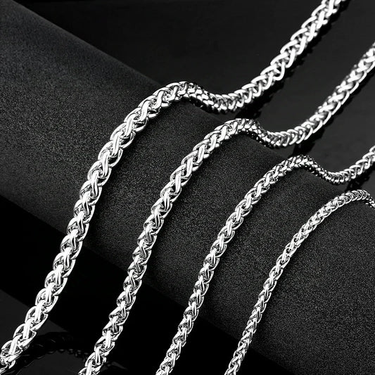 NEWLiFE VIKING Pearl Necklace in Stainless Steel for Women & Men | Designer Jewellery for women & MEN