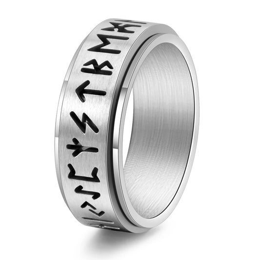 NEWLiFE REBEL Latitude Drift Stainless Steel Ring