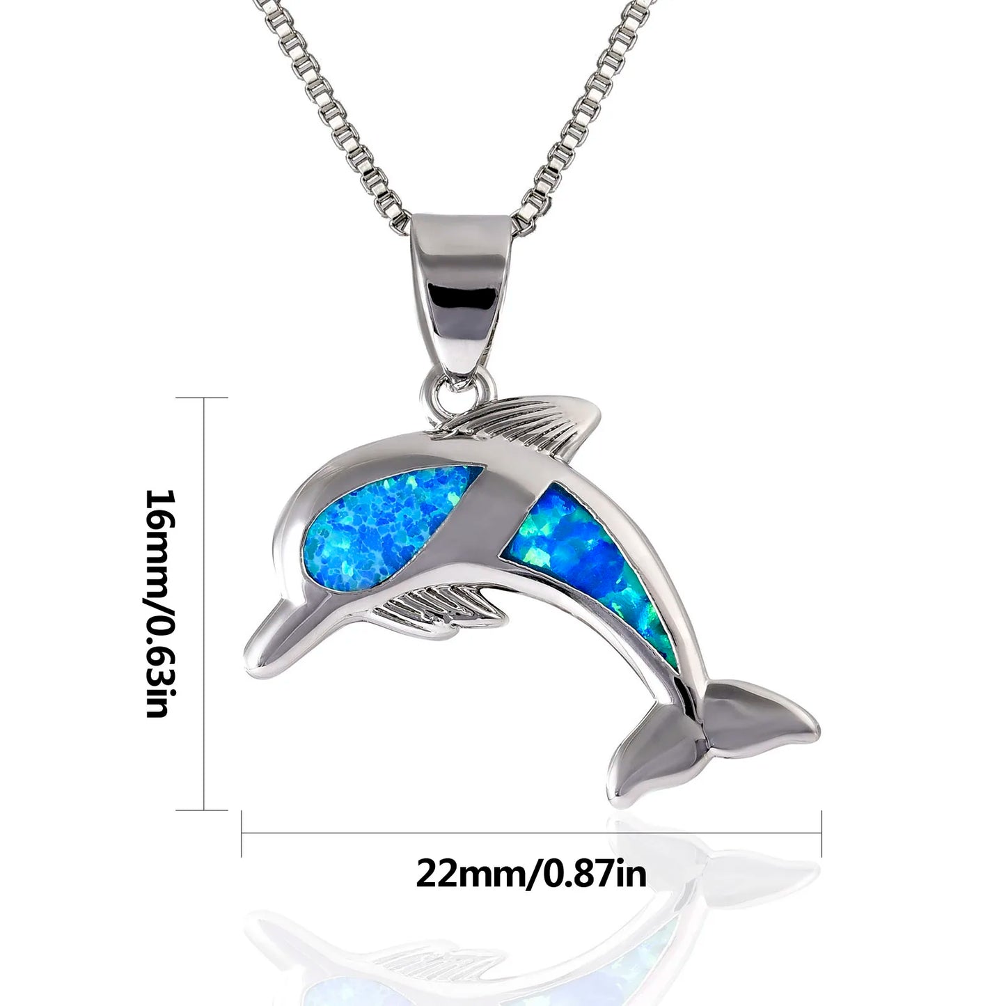 Tiktok Ins Fashionable Sporty Brass Copper Alloy Animal Shape Opal Pendant Necklace for Party