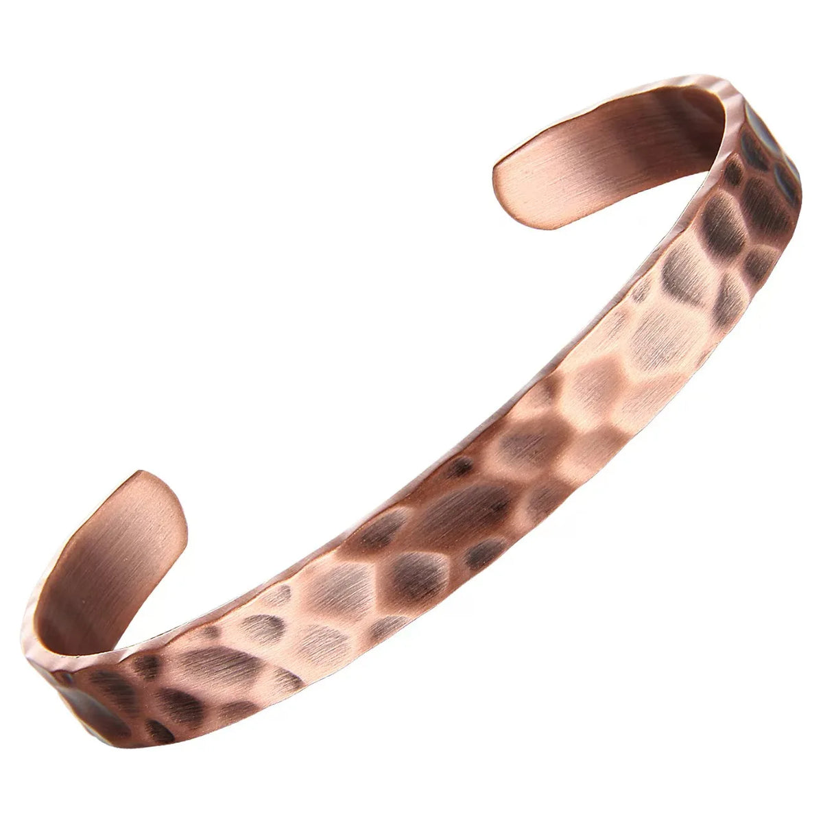 Hot Selling Hammered Magnetic Pure Copper Bracelet, Vintage Red Copper Bangle, Copper Bracelet for Healing Daily Wear Jewelry