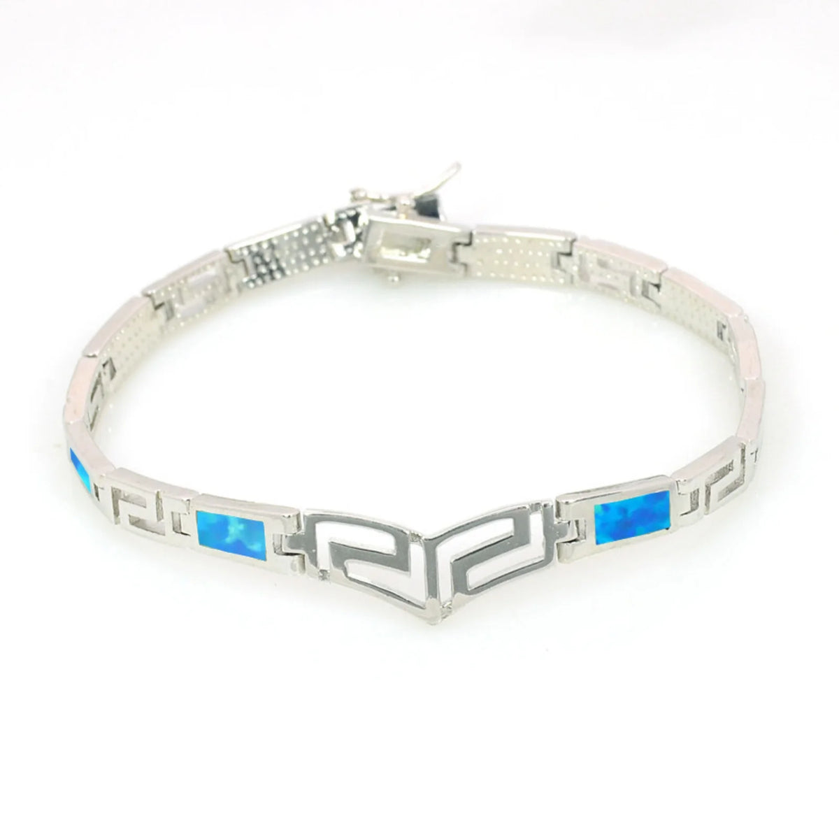 REBEL Bohemian Hawaii Opal Opal Geometric Bracelet - Fashionable and Exquisite Geometric Square Design Women's Jewelry
