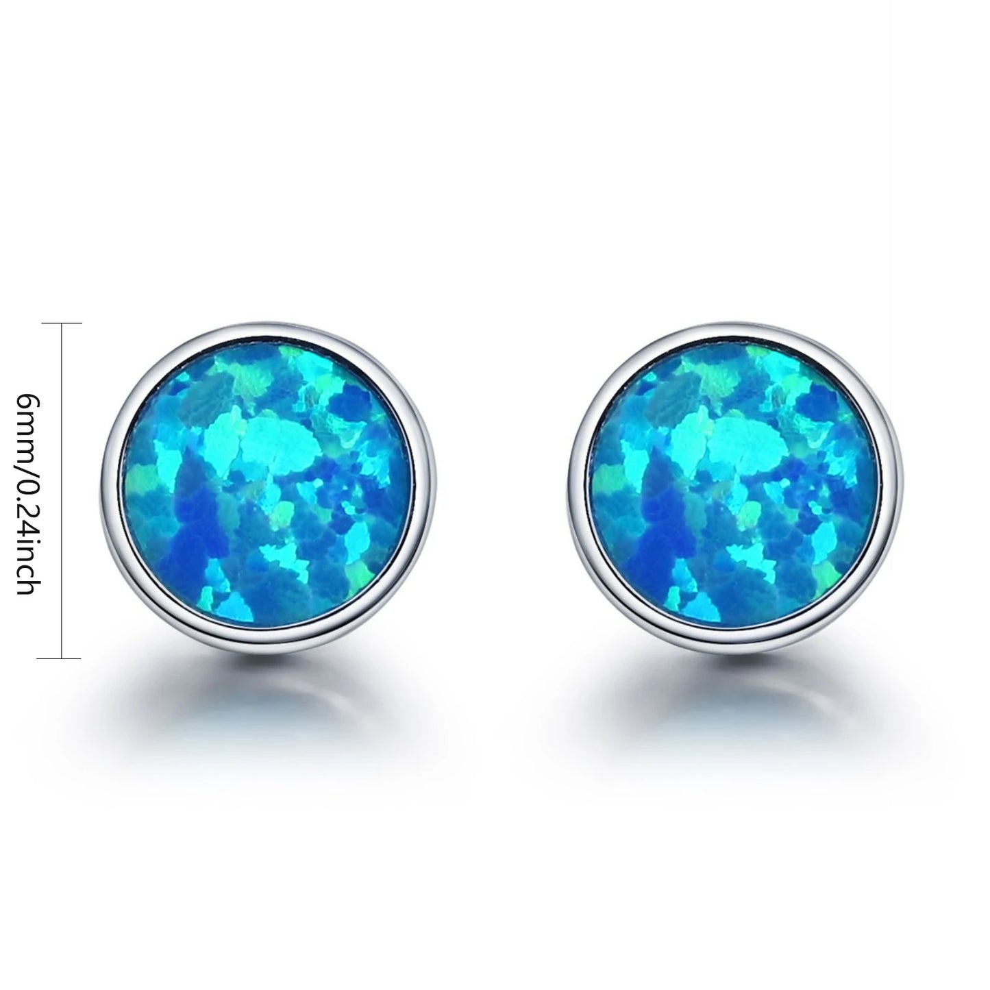 Southwestern Jewelry for Women Bohemian Plant Floral Cluster Silver Plated Circle Western Stud Earrings
