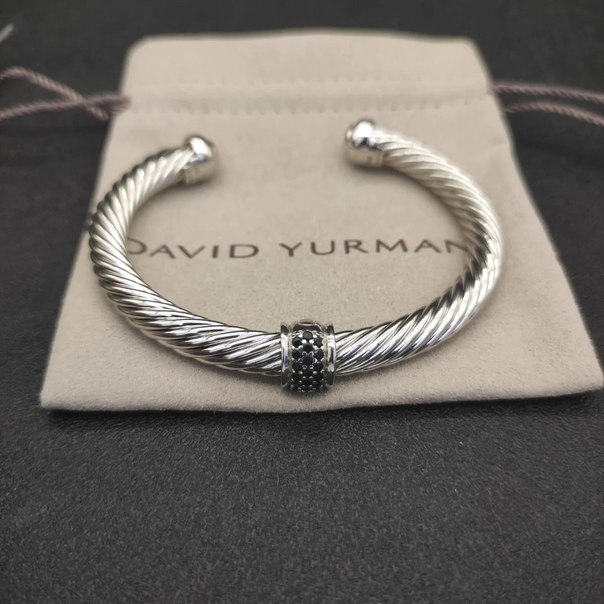 FASHIONISTA DY High-Quality 7mm Silver-Plated Diamond Fashion Bracelet, Fashionable Silver-Plated Colored Gemstone Bangle, Jewelry