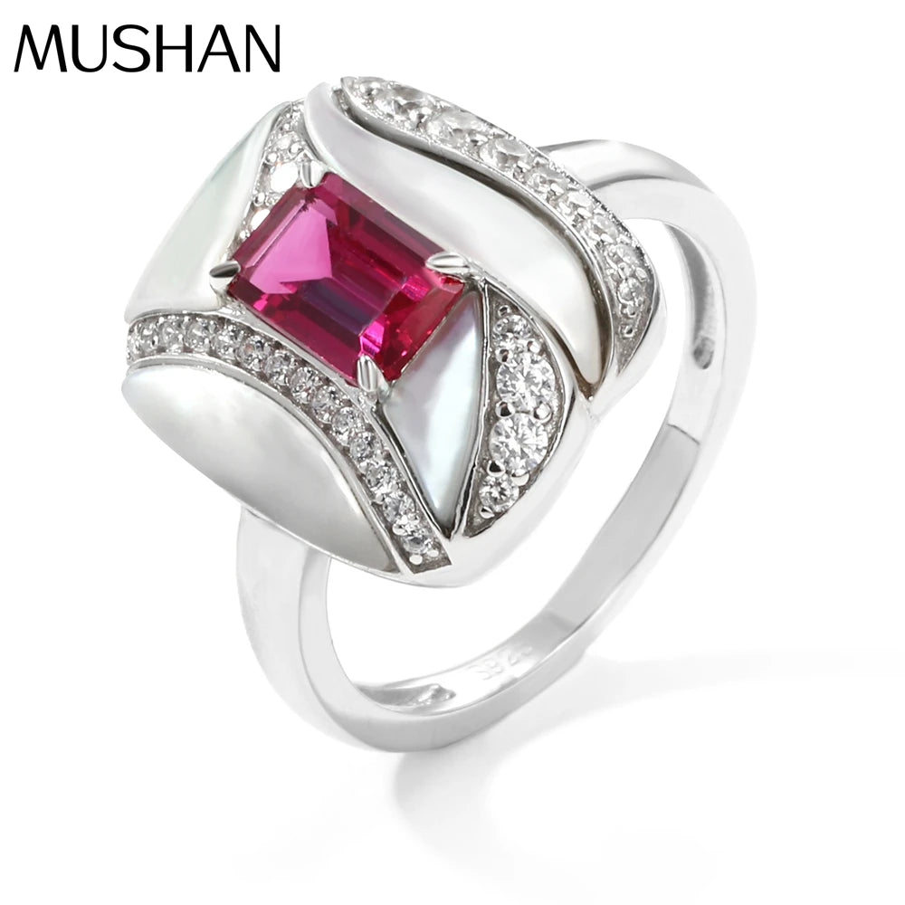 MuShan Jewelry Factory S925 Sterling Silver Ring CrossBorder Bestseller From Europe and America Is Niche and Versatile Accessory