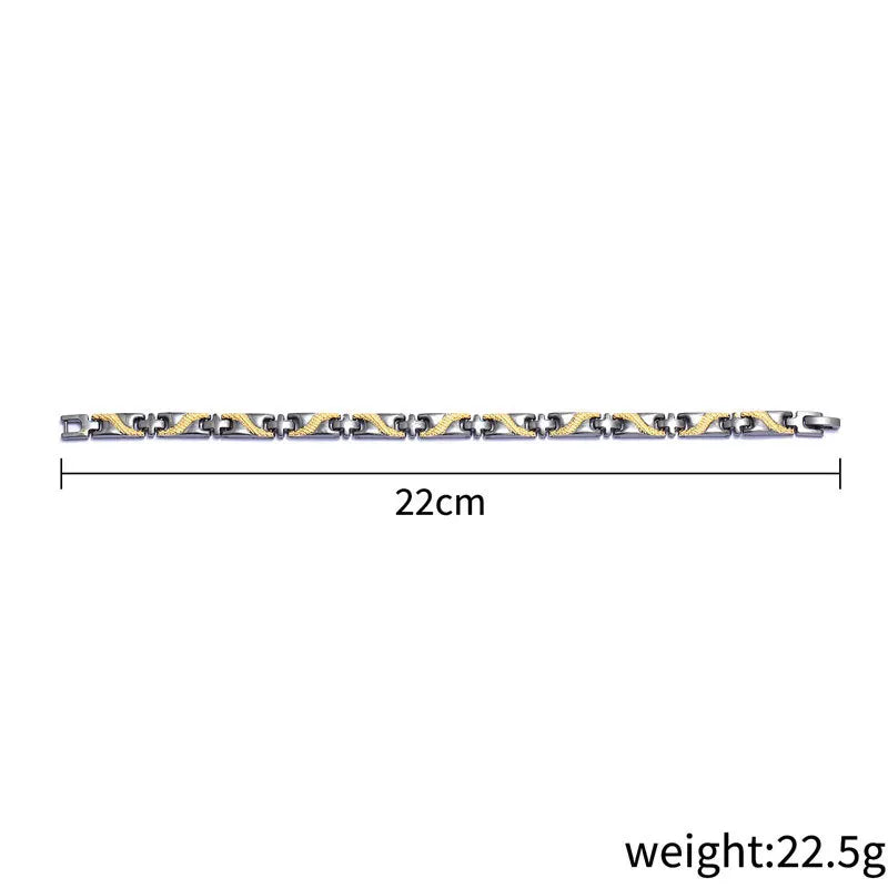 NewLife - Magnetic Kevlar Natural Stone Cross Bracelet