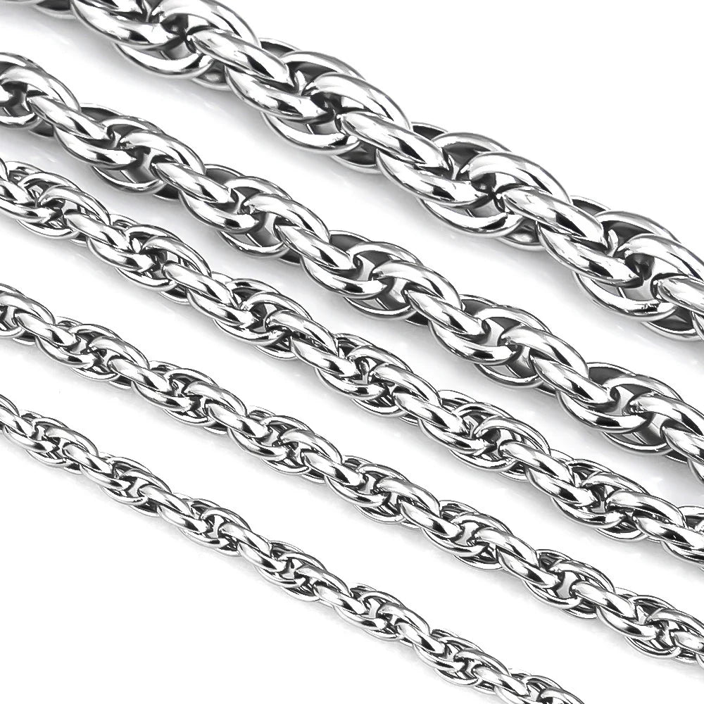 NEWLiFE REBEL Skyline Rhythm Stainless Steel Necklace