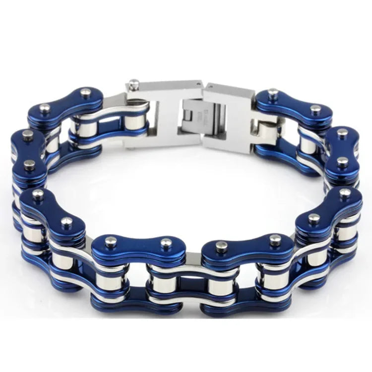 NEWLiFE REBEL BIKE chain Bracelet-Stainless Steel -16 colours