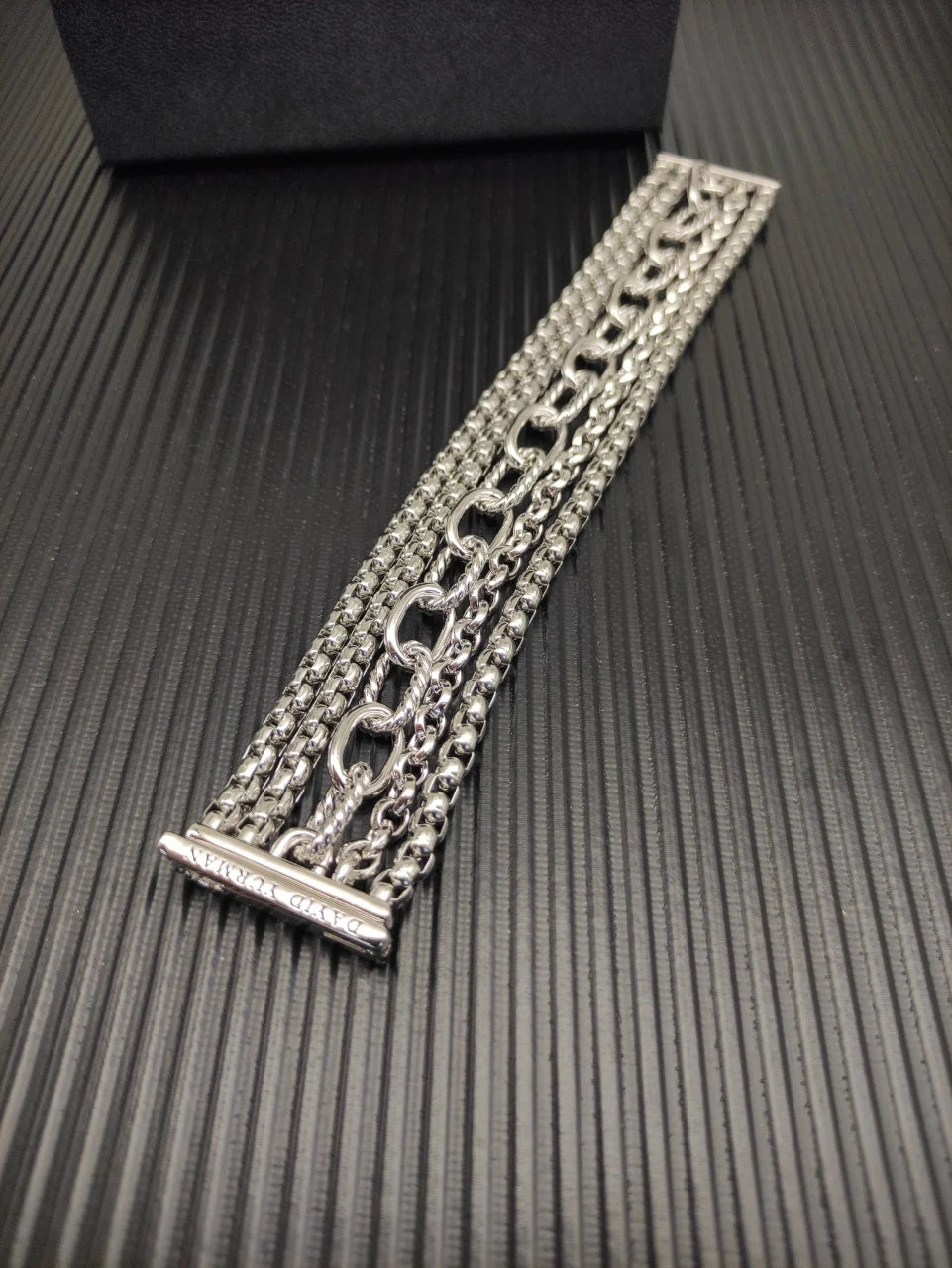 FASHIONISTA DY High-Quality Silver-Plated 29mm Multi-Row Bracelet, Gold-Plated 29mm Bracelet, Jewelry
