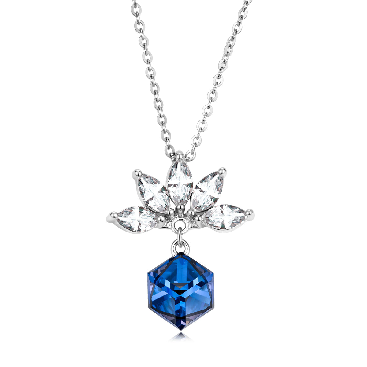 ArtistA Fashion 925 Sterling Silver Rhodium Plated Luxury Women's Jewelry Set Crystal High-grade Design Anniversary Gift