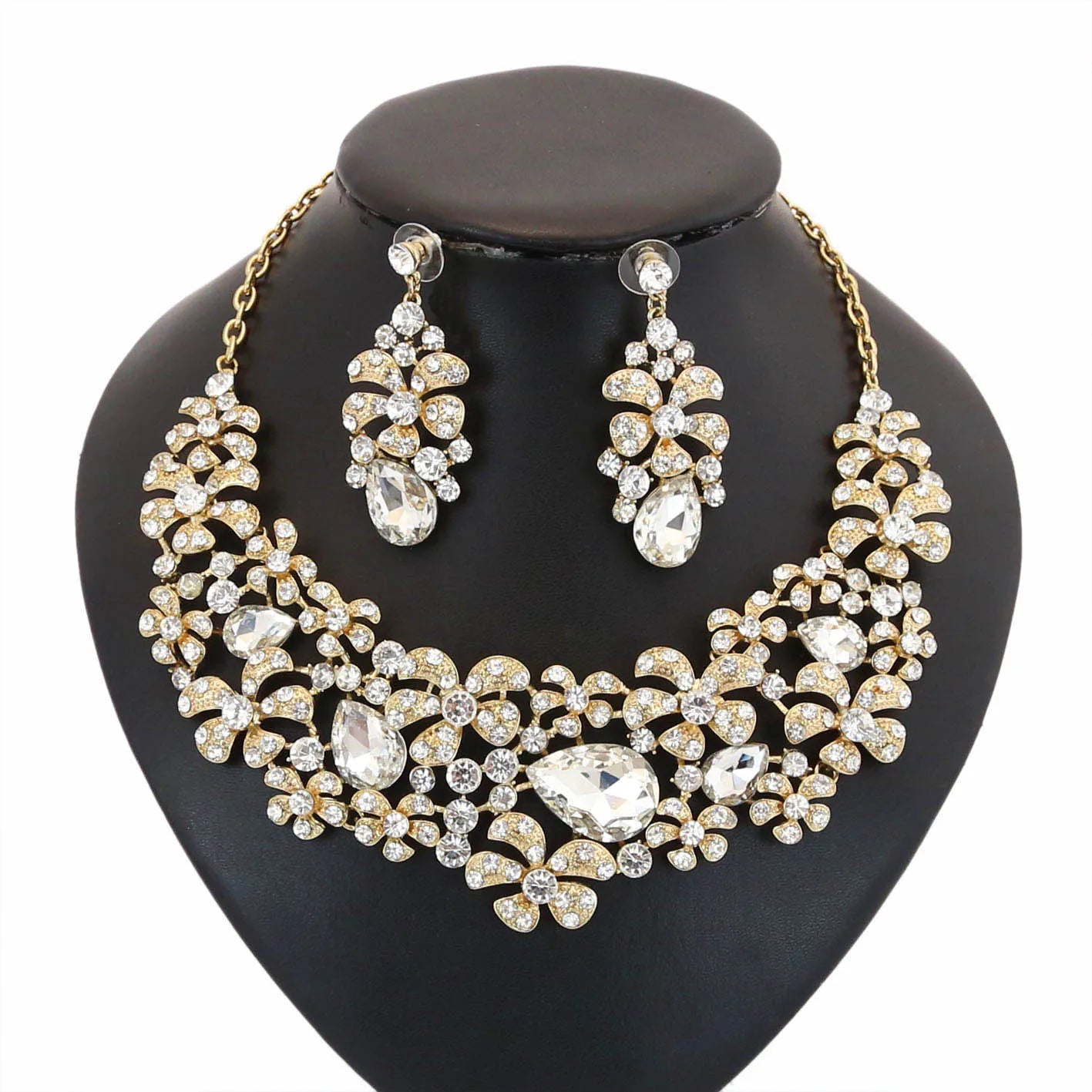 Zhuerrui Luxury Women's Necklace Jewelry Set Cubic Zircon Dubai Classic Elegant Style Charm Bridal Accessories HG16062321