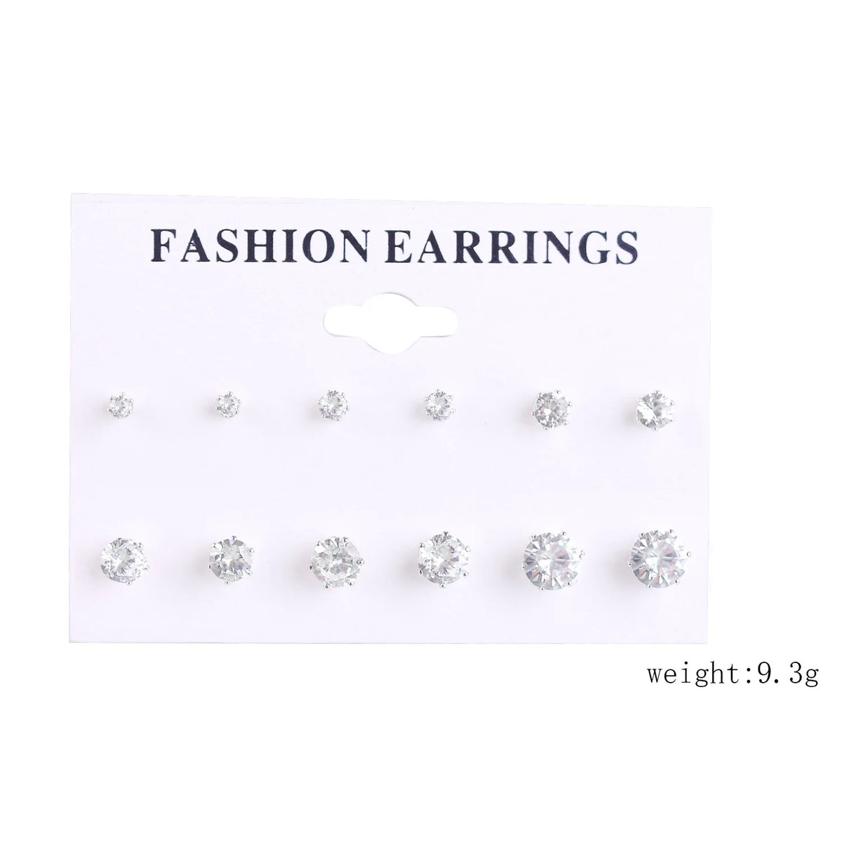 S&S Stainless Steel Zircon Hoop Drop Earrings — S&S Collection