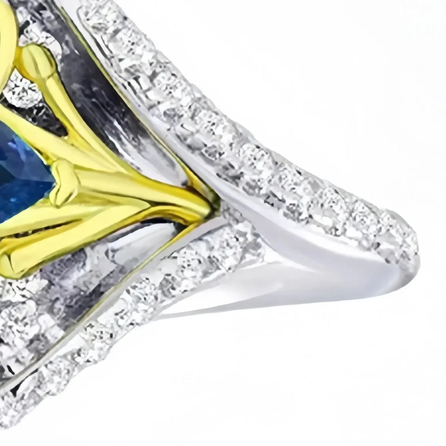 MUSHAN Open Adjustable 925 Sterling Silver Rhodium Plated Engagement Bands with MGI Lab Grown Emerald Gemstone Ring